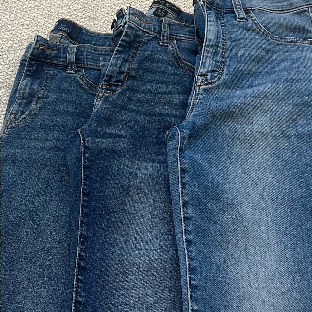 Gap, Banana Republic, J.Crew skinny jeans